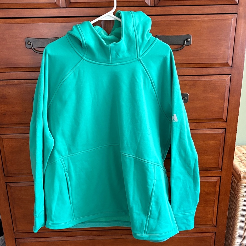 Eddie Bauer Women's Teal Fleece Hoodie